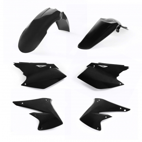 KIT PLÁSTICOS STANDART ACERBIS KAWASAKI KX-F 250 2004-2005 PRETO